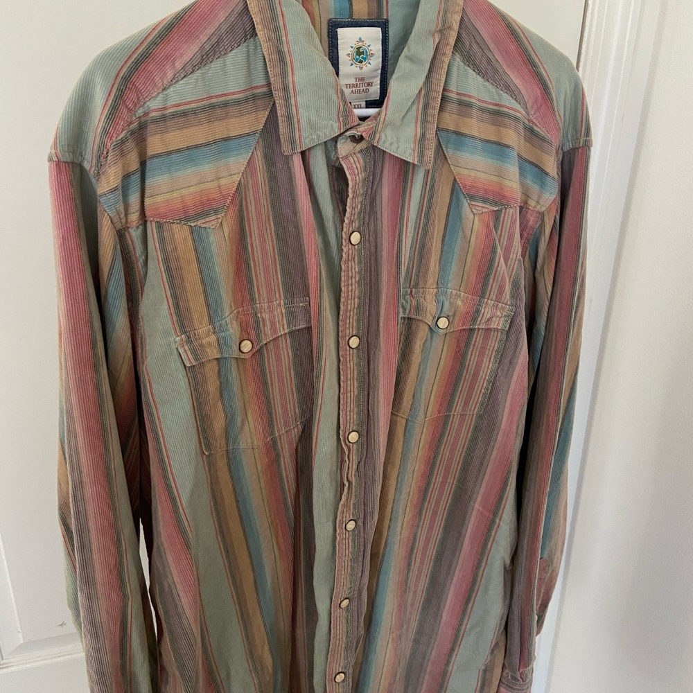 Territory ahead casual button-down XXL